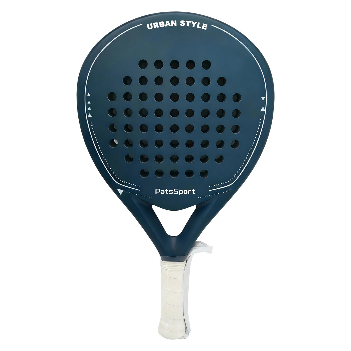 PatsSport Terra 12K Carbon Diamond Padel Racket – Matte Solid Colour
