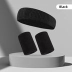 PatsSport Terry Sweatband Set – Headband and 2 Wristbands
