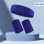 PatsSport Terry Sweatband Set – Headband and 2 Wristbands