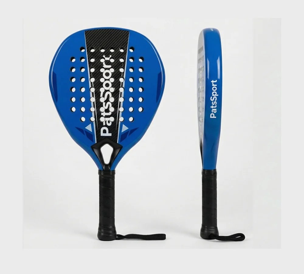 PatsSport Totem 3K Carbon Diamond Padel Racket – 3-Layer EVA Core