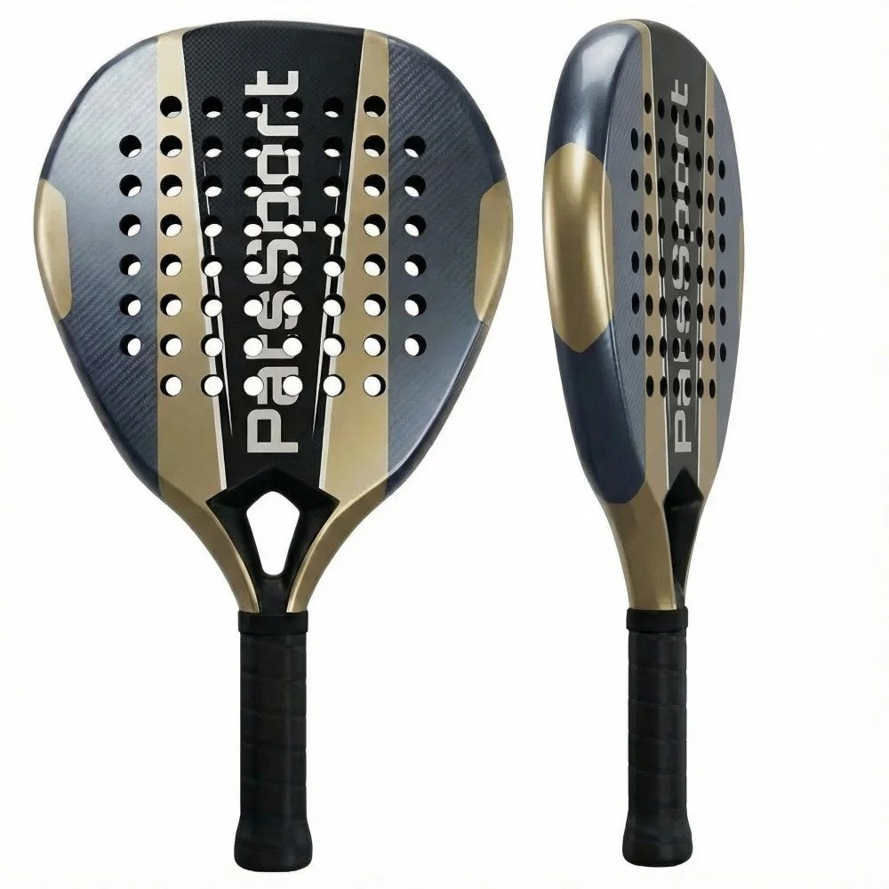 PatsSport Totem 3K Carbon Diamond Padel Racket – 3-Layer EVA Core