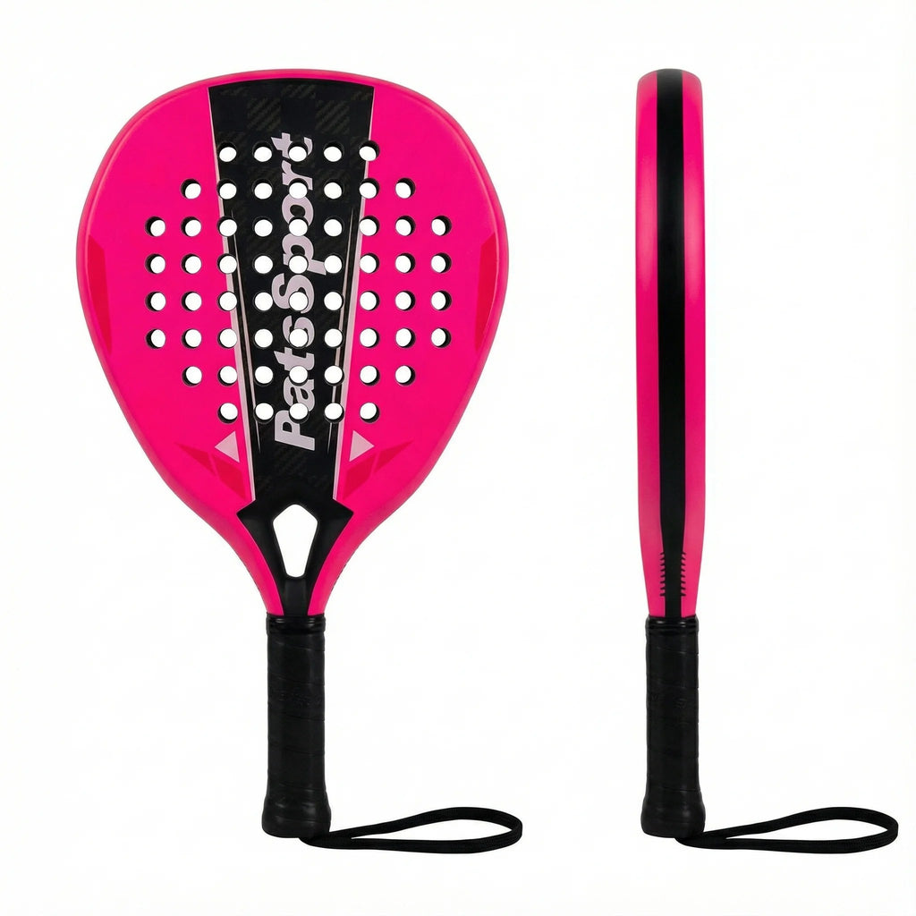PatsSport Totem 3K Carbon Diamond Padel Racket – 3-Layer EVA Core