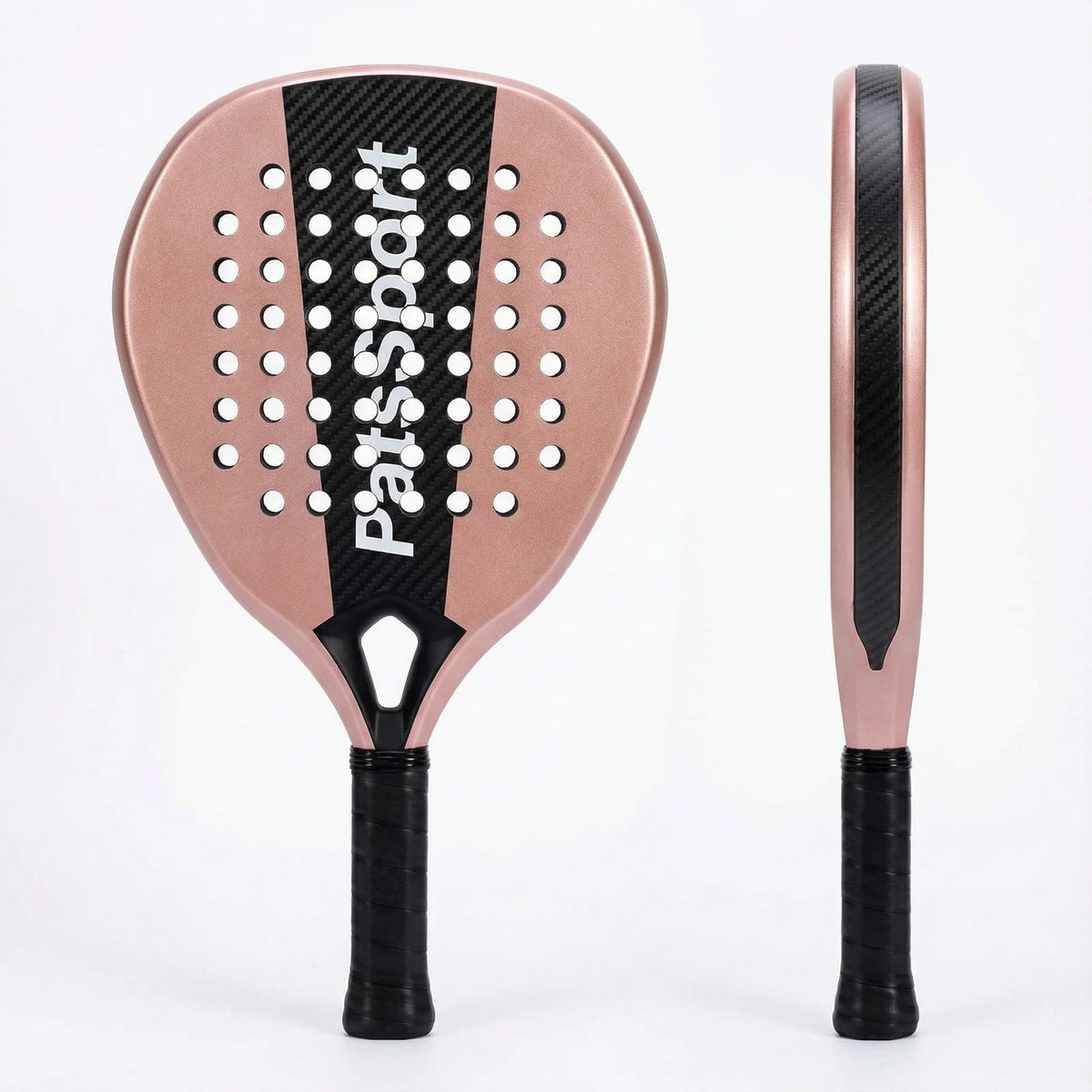 PatsSport Totem 3K Carbon Diamond Padel Racket – 3-Layer EVA Core