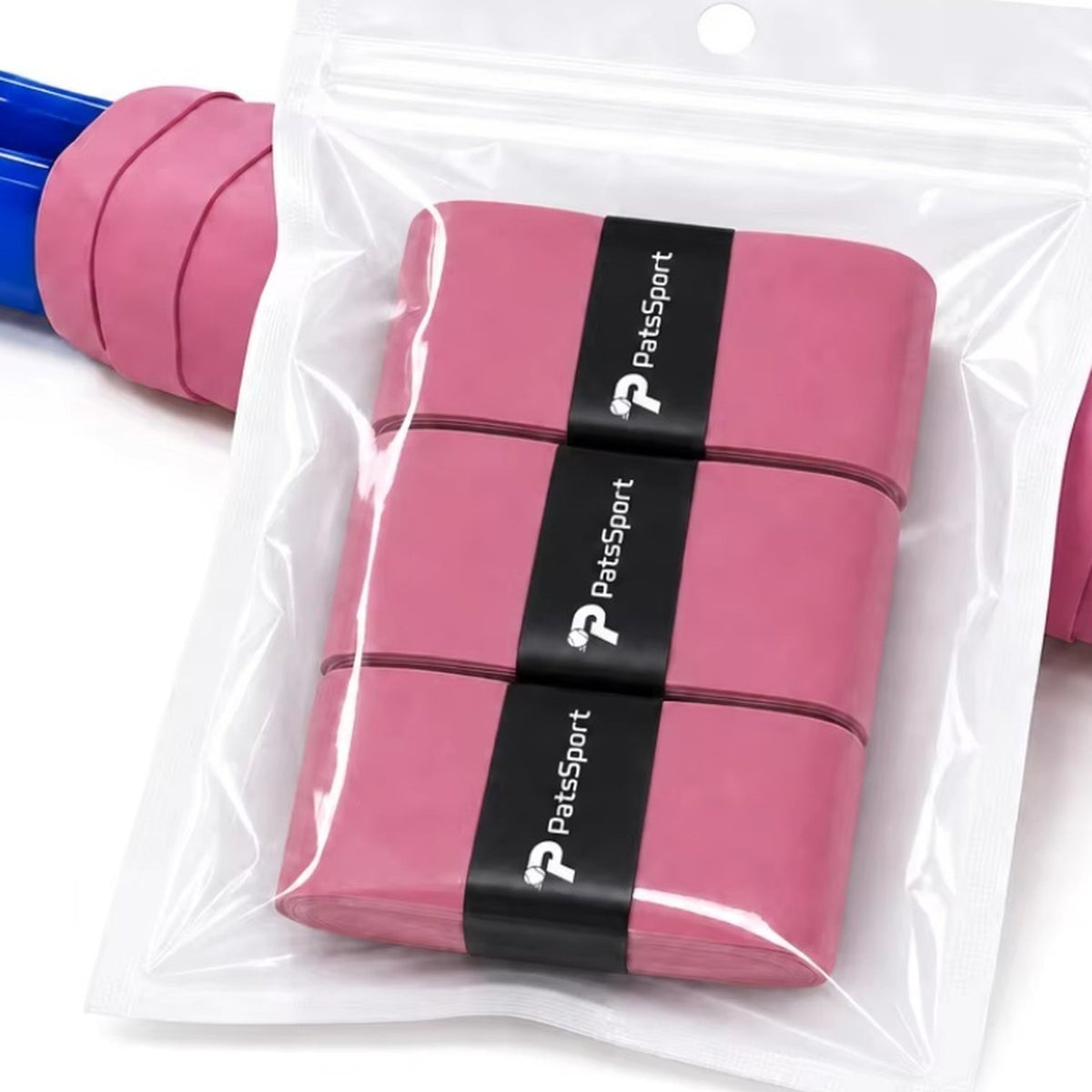 PatsSport Ultra Sticky Padel Overgrip 0.6 mm – 3-Pack