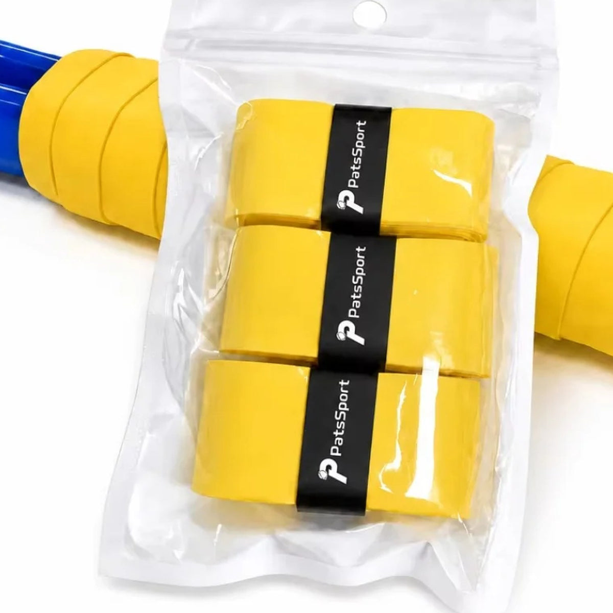 PatsSport Ultra Sticky Padel Overgrip 0.6 mm – 3-Pack