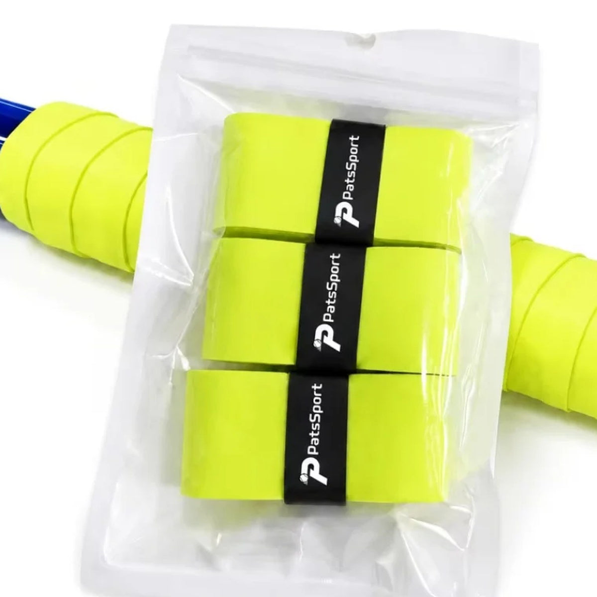 PatsSport Ultra Sticky Padel Overgrip 0.6 mm – 3-Pack
