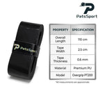 PatsSport Ultra Sticky Padel Overgrip 0.6 mm – 3-Pack