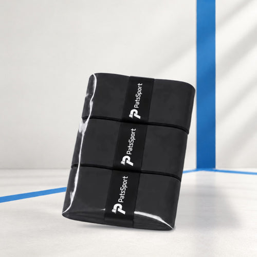 PatsSport Ultra Sticky Padel Overgrip 0.6 mm – 3-Pack