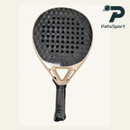 PatsSport Velvet Carbon Padel Racket – Black Face, 8 Pastel Frames