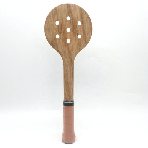 PatsSport Wooden Sweet-Spot Trainer – Padel Practice Paddle, 42 or 45 cm
