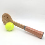 PatsSport Wooden Sweet-Spot Trainer – Padel Practice Paddle, 42 or 45 cm