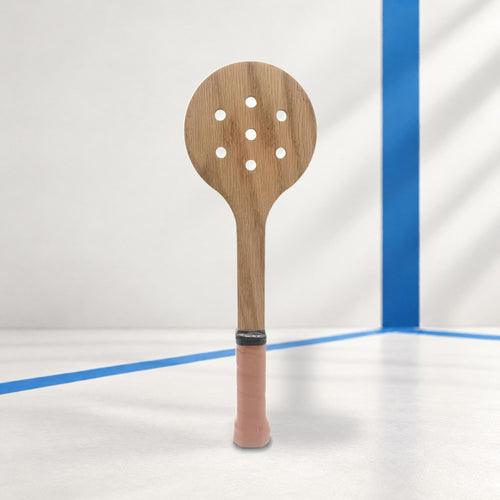 PatsSport Wooden Sweet-Spot Trainer – Padel Practice Paddle, 42 or 45 cm