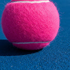 Pink Padel Balls, Pack of 3 in Sealed Can – Wool Felt & Natural Rubber