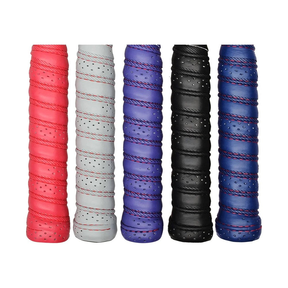 Raised-Ridge Replacement Racket Grip – Pack of 5