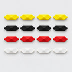 Silicone Padel Grip Rings – Pack of 4, Anti-Slip & Anti-Vibration