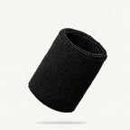Terry Sweat Wristband for Padel – Black or Grey, Single or Pair