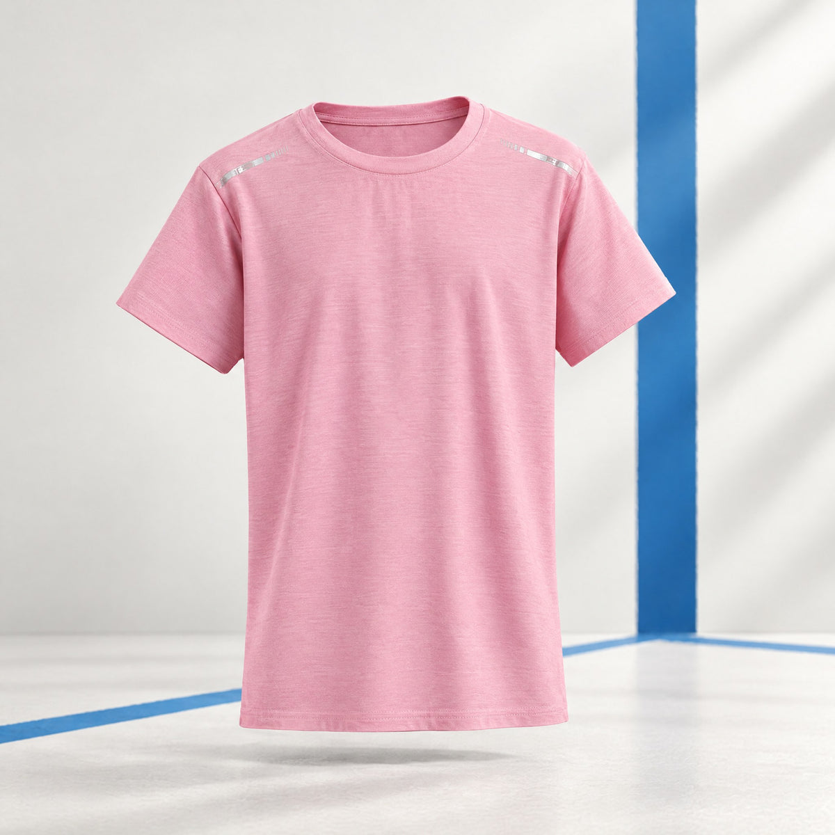 Women's Quick-Dry Padel T-Shirt – Stretchy with Reflective Details