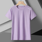 Women's Quick-Dry Padel T-Shirt – Stretchy with Reflective Details