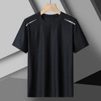 Women's Quick-Dry Padel T-Shirt – Stretchy with Reflective Details
